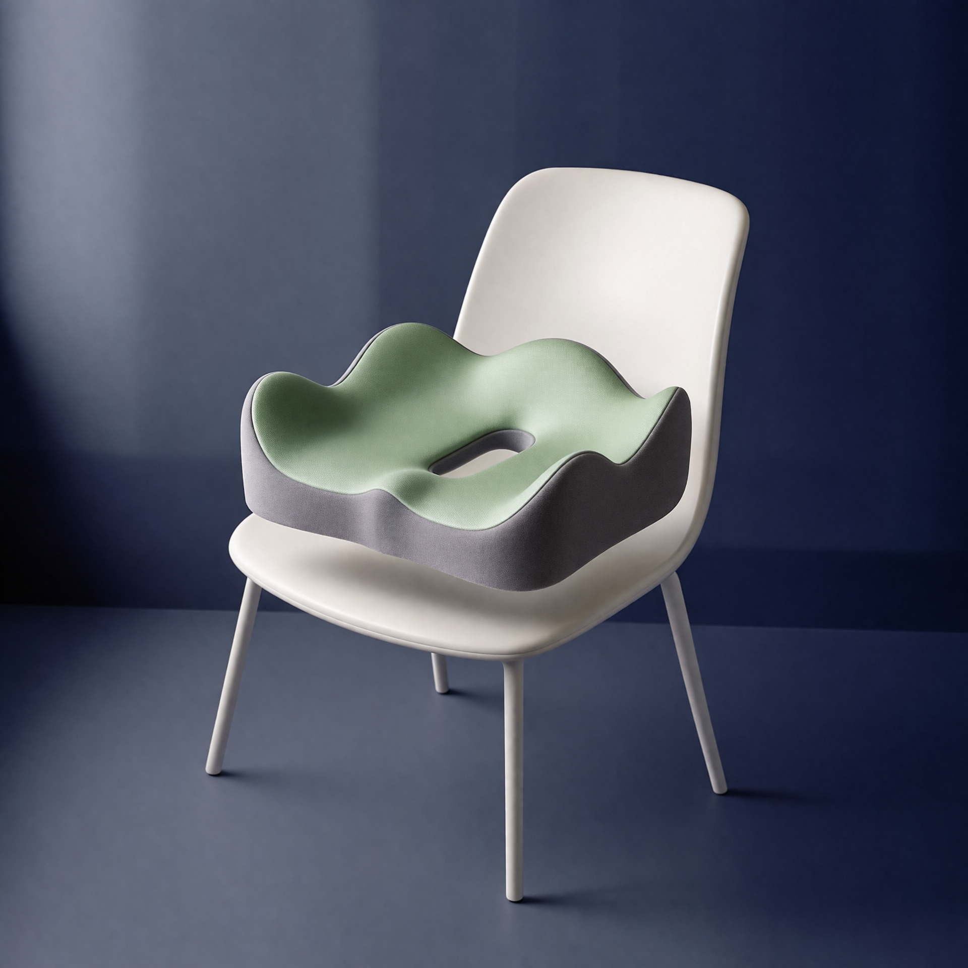 Coussin Lombaire Assise Vert Ergonomique Orthopédique