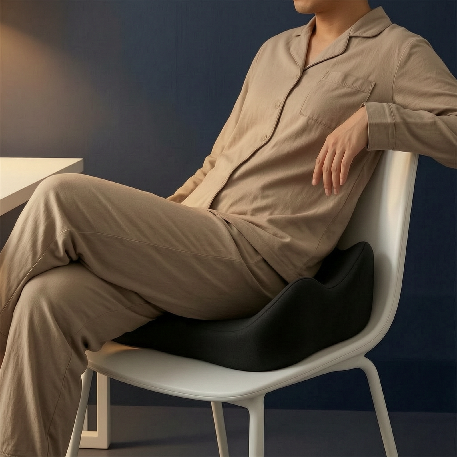 Coussin Lombaire Assise Mémoire de Forme Orthopédique