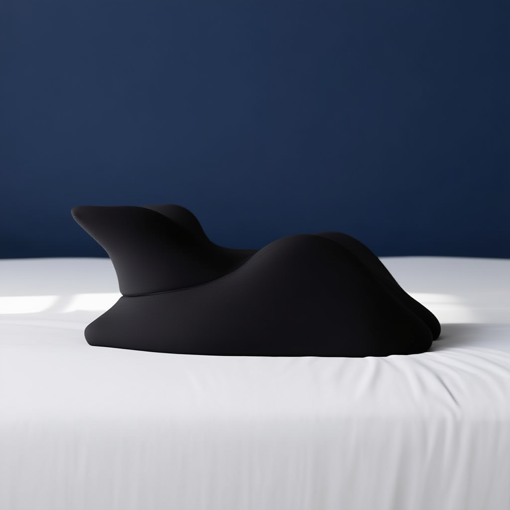 Coussin lombaire multifonction vue côté Dormiva