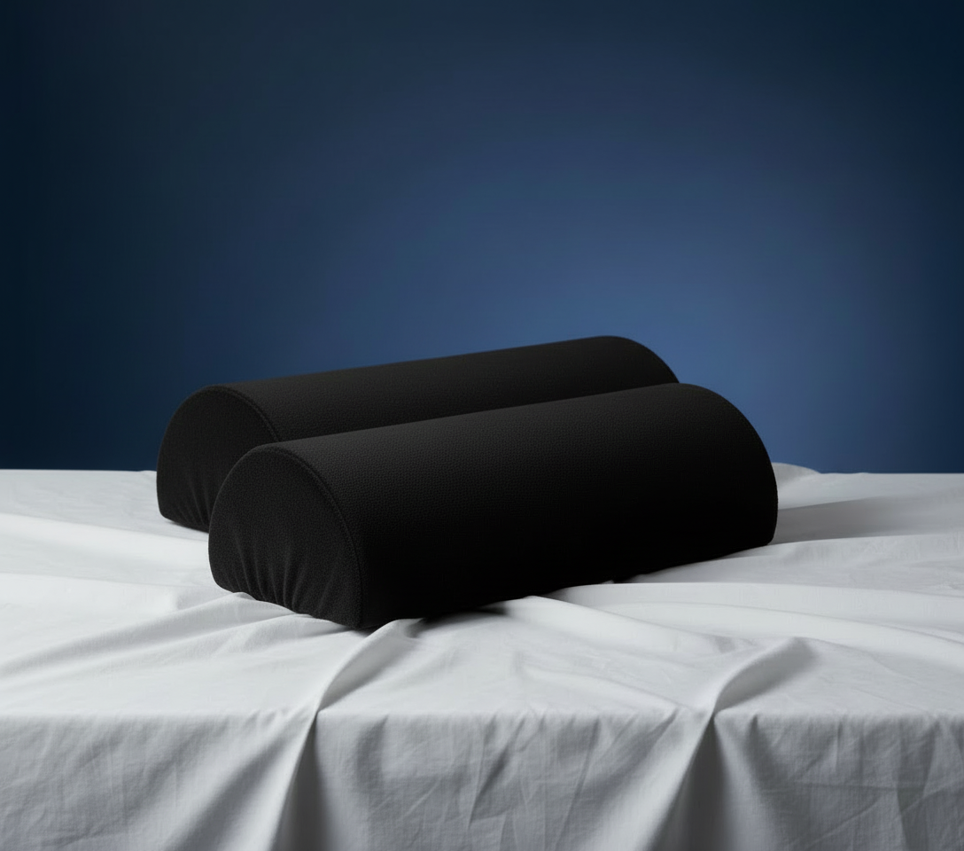 coussin lombaire noir